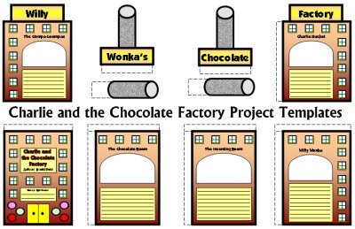 Extra Large Castle Book Report Projects: templates, worksheets