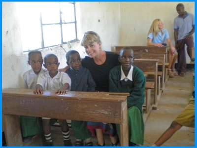 Heidi McDonald Teacher Visit to Serengeti School Tanzania