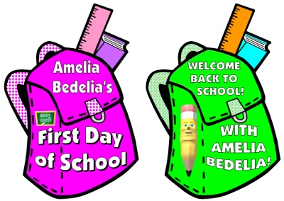 Amelia Bedelia's First Day of School Bulletin Board Display Teaching Resources
