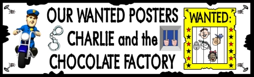 Free Charlie and the Chocolate Factory Bulletin Board Display Banner