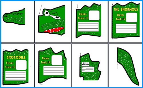 The Enormous Crocodile by Roald Dahl Printable Worksheets and Project Templates