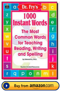 Fry 1000 Instant Sight Words Resource Book For School Teachers