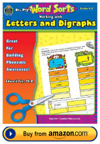 Dr. Fry teacher resource book letters and digraphs