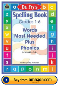 Dr. Fry Teacher Resource Book For Spelling