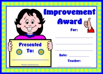 Girl Student Improvement Award