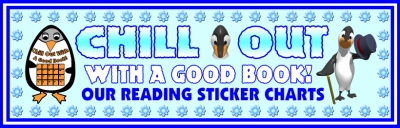 Winter Penguin Sticker Chart Bulletin Board Display Banner