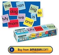 Pocket Chart Cards Sight Words