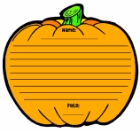 Pumpkin Halloween Printable Worksheet