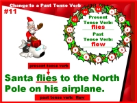 Christmas Grammar Verbs Powerpoint Lesson Plans