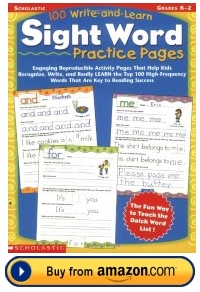 Write and Learn Sight Words Resource Book