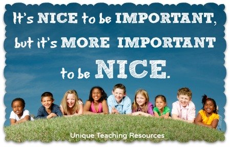 Quotes About Being Kind - It's nice to be important.
