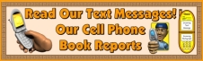 Cell Phone Book Report Projects Bulletin Board Display Banner