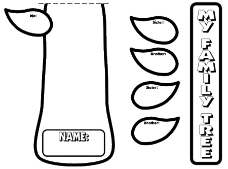 family tree template for word. Family Tree Templates for