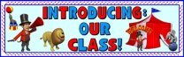 Introducing Our Class Back to School Bulletin Board Display Banner